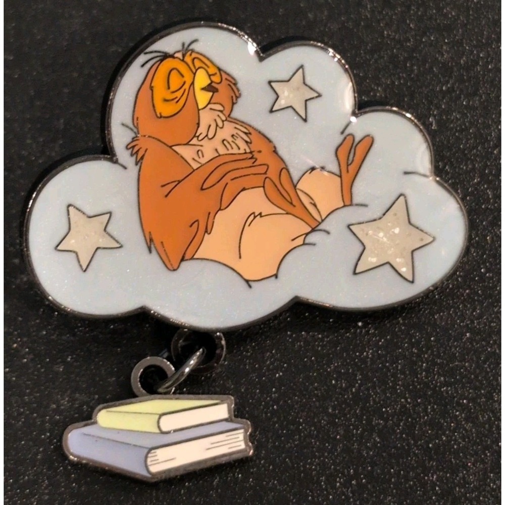 Disney Loungefly Winnie The Pooh Clouds Owl Pin